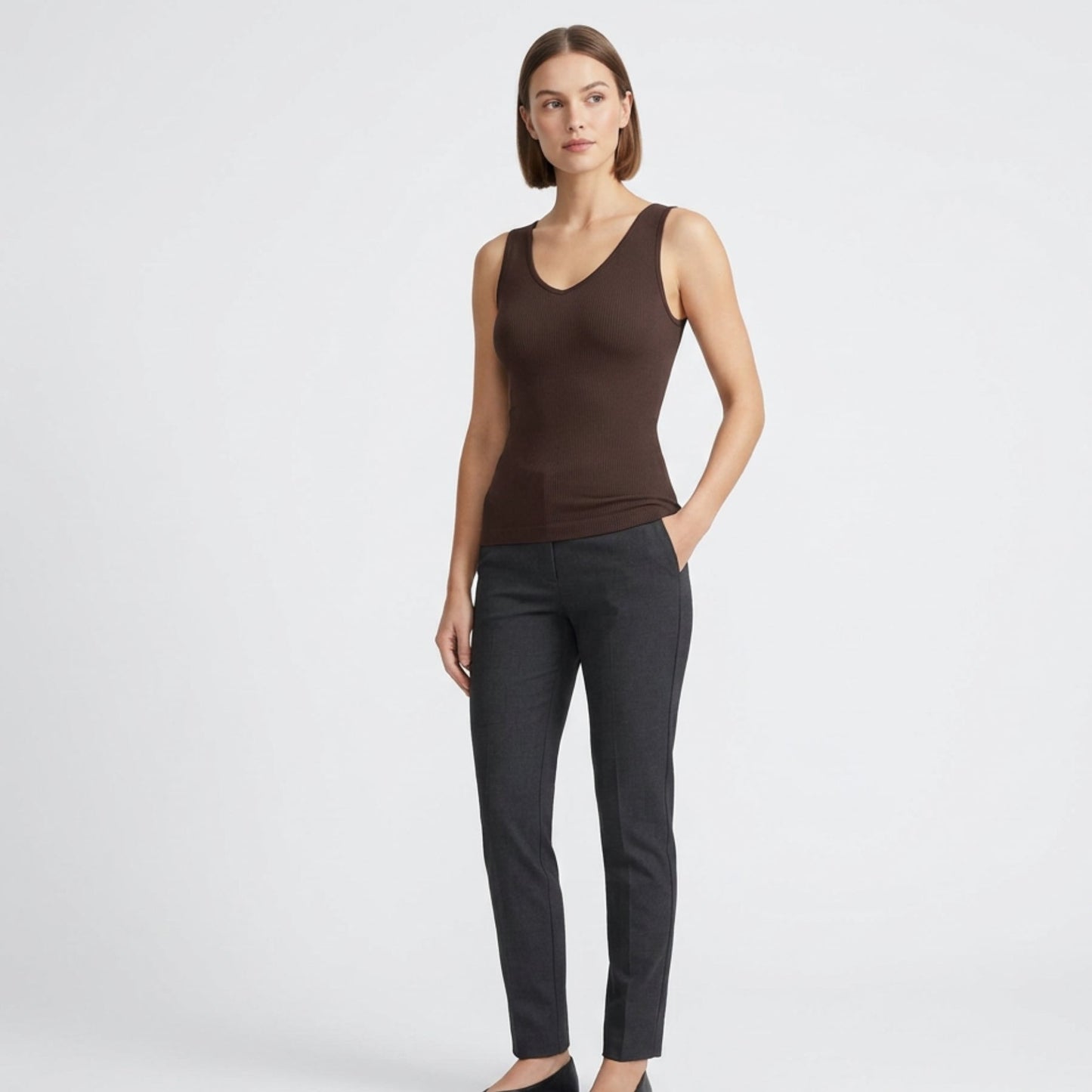 Shapewear Tank Top for Women – Seamless Tummy Control Camisole Slimming Body Shaper (S–XXXL)