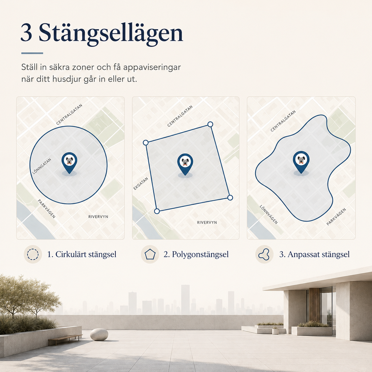 4G GPS-spårare för Hund & Katt – Realtidsspårning med Mobilapp