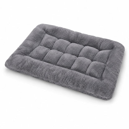 Plysch Hundsäng – Extra Mjuk Soffbädd för Små, Medelstora & Stora Hundar