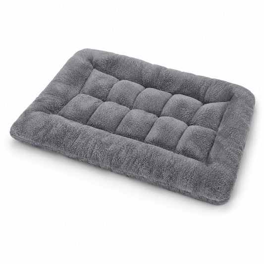 Plysch Hundsäng – Extra Mjuk Soffbädd för Små, Medelstora & Stora Hundar