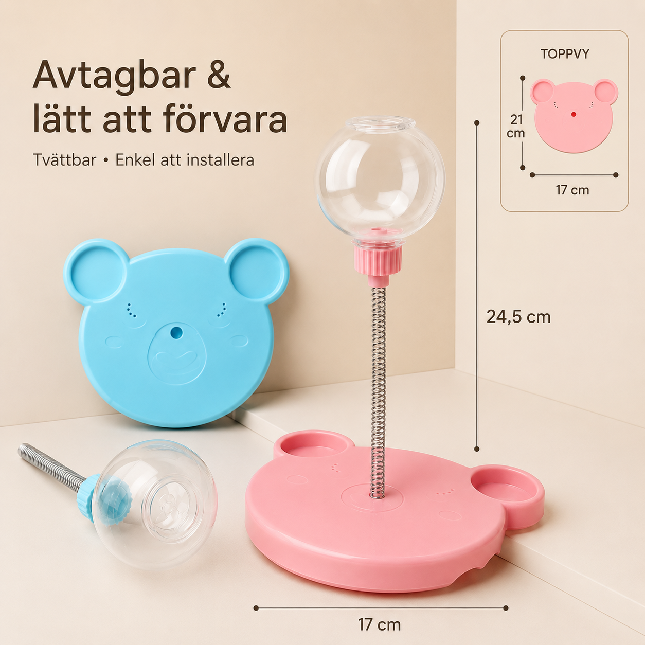 Interaktiv Godisdispenser för Hund & Katt – Aktiveringsleksak för Husdjur