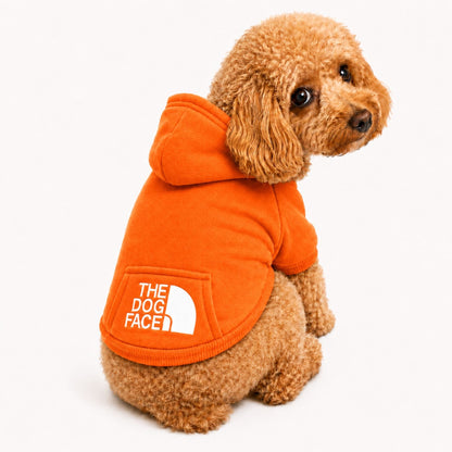 Hundhoodie med Huva & Ficka – Mjuk Huvtröja för Små Hundar