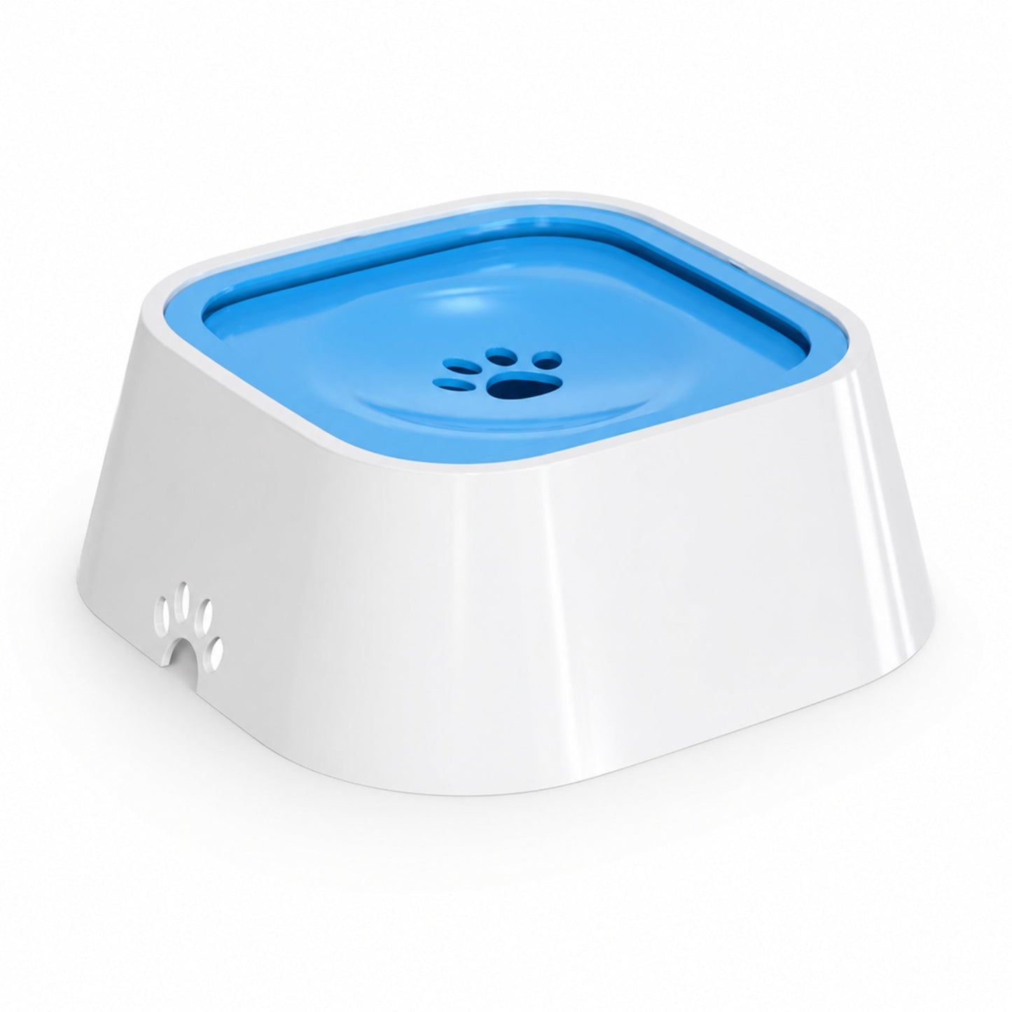Flytande Vattenskål för Hund & Katt – Anti-Spill Vattendispenser med Slow Drinking & Filter