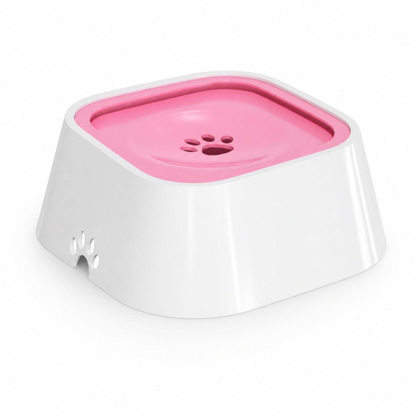 Flytande Vattenskål för Hund & Katt – Anti-Spill Vattendispenser med Slow Drinking & Filter