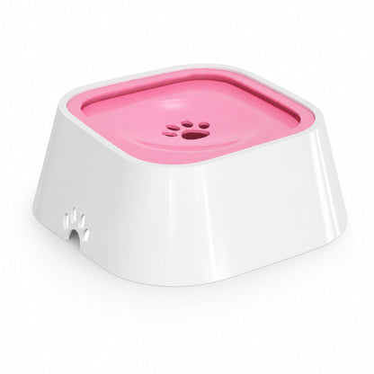Flytande Vattenskål för Hund & Katt – Anti-Spill Vattendispenser med Slow Drinking & Filter