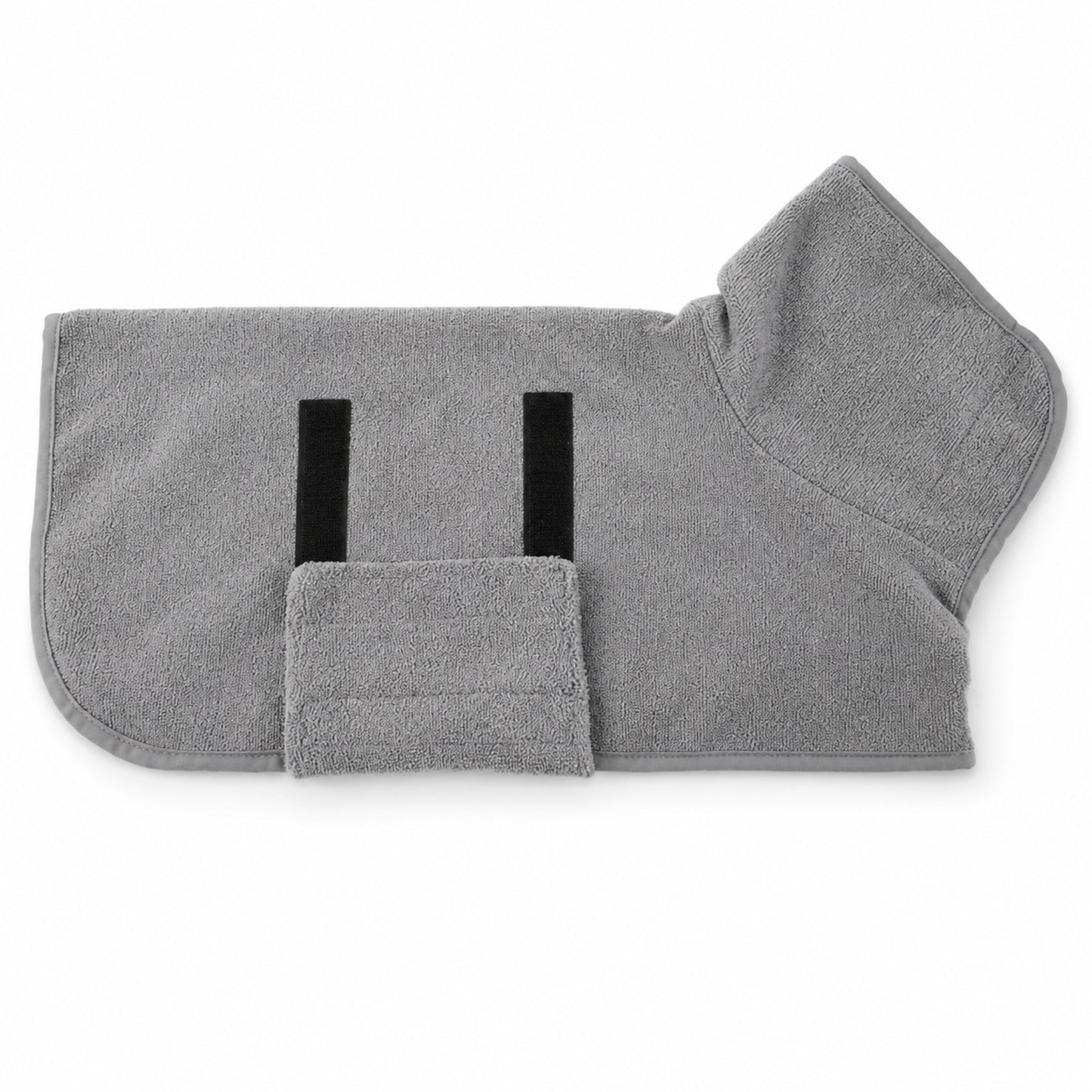 Snabbtorkande Hundbadrock i Mikrofiber – Absorberande Handduk med Justerbara Remmar för Hund & Katt