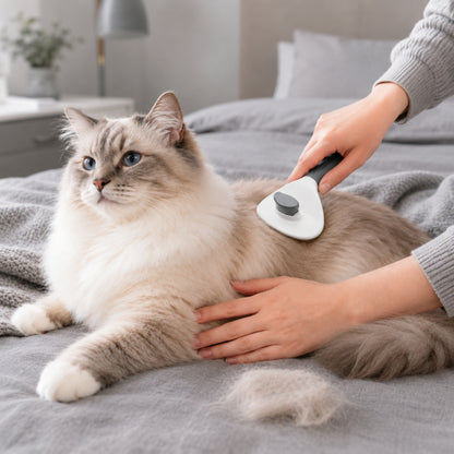 Självrengörande Pälsborste för Hund & Katt