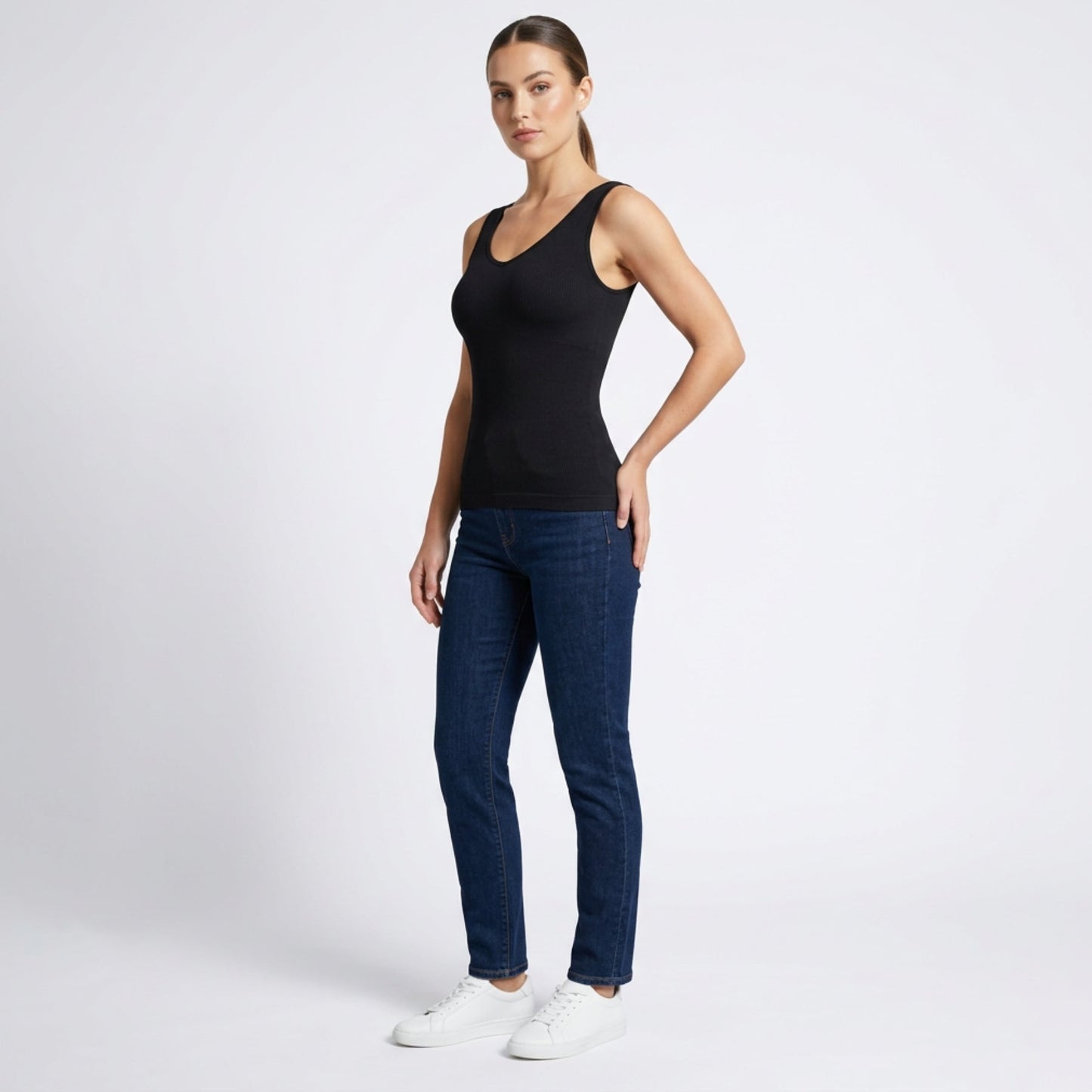 Shapewear Tank Top for Women – Seamless Tummy Control Camisole Slimming Body Shaper (S–XXXL)