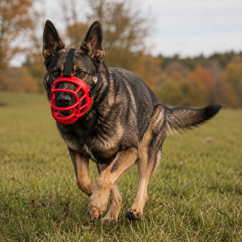 Mjuk Silikonmunkorg för Hund – Justerbar Korgmunkorg för Små, Medelstora & Stora Hundar