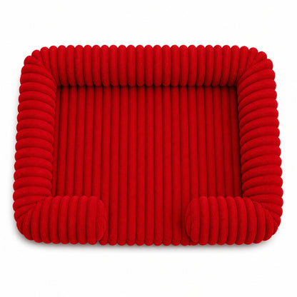 Stödjande Hundbädd i Memory Foam – Tvättbart Överdrag. Små, Medelstora & Stora Hundar