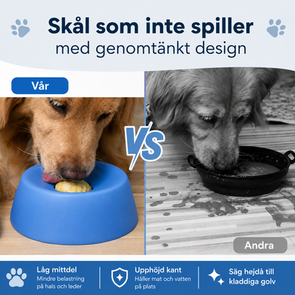 Slow Feeder Slickskål för Hund & Katt – Halkfri Matskål för Flytande Godis, Yoghurt & Våtfoder