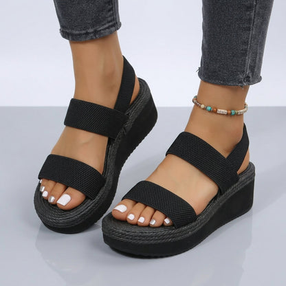 Platform Sandals for Women – Lightweight Shock-Absorbing Summer Sandals, Comfortable Casual Shoes (EU 35–43)